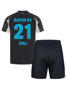 Bayer Leverkusen Amine Adli #21 Dječji Rezervni Dres kompleti 2024-25 Kratak Rukavima (+ kratke hlače)